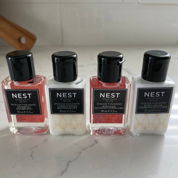 Nest Fragrances NY Sicilian Tangerine Travel Size Sham/Cond/Body W/Body C  NWT - Picture 6 of 6
